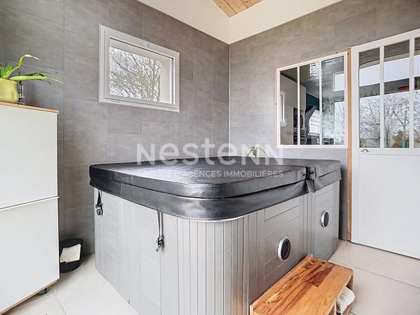 Maison de plain pied, 3 chambres, garage, jardin située à Saint Aubin La Plaine, à 15 minutes de Luçon.