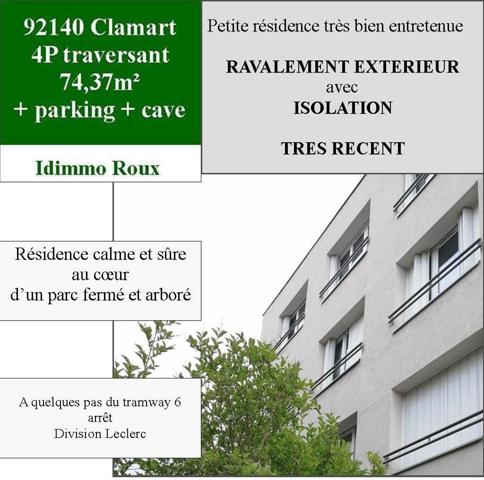 4 PIÈCES À CLAMART