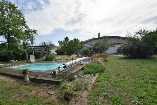 Maison 4 chambres, piscine, garage, séchoir à MARMANDE (47)
