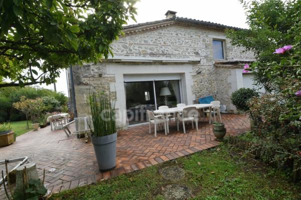Maison 4 chambres, piscine, garage, séchoir à MARMANDE (47)