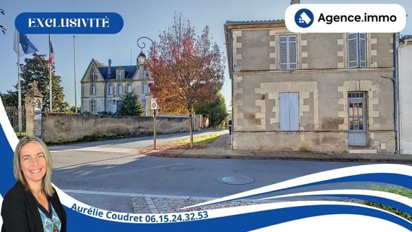À vendre - Immeuble 233 m² situé à Saint-Ciers-sur-Gironde (33820)
