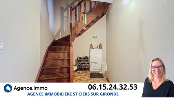 À vendre - Immeuble 233 m² situé à Saint-Ciers-sur-Gironde (33820)