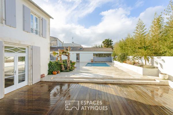 Demeure d’exception avec jardin et garage