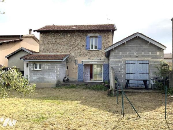 Maison + appartement + jardin + garage