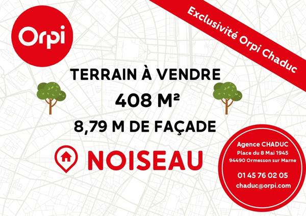 Terrain à vendre    Noiseau
