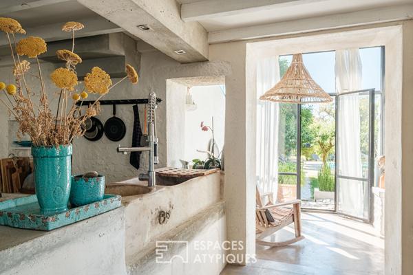 Propriété de charme aux prestations haut de gamme entre authenticité et art de vivre