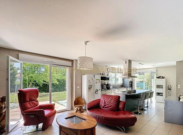 Saint-André-de-Corcy (01390) Maison individuelle BBC 115 m² – 4 chambres – Calme & confort moderne