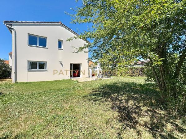 Saint-André-de-Corcy (01390) Maison individuelle BBC 115 m² – 4 chambres – Calme & confort moderne