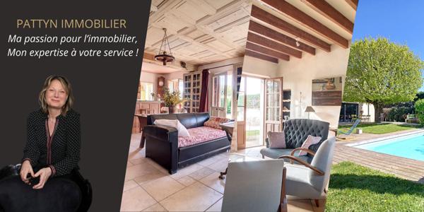 Saint-André-de-Corcy (01390) Maison individuelle BBC 115 m² – 4 chambres – Calme & confort moderne