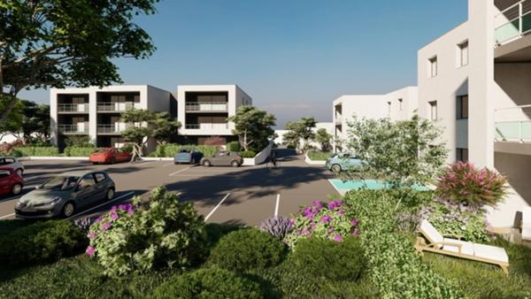 Dpt Corse (20), à vendre BORGO appartement T2 de 44,68 m² - Terrasse de 15,51m2