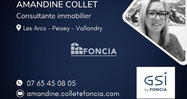 À vendre Appartement 2 pièces 31 m² - Les Arcs 73700