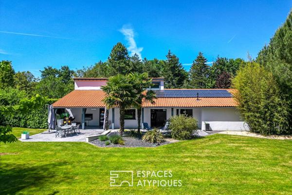 Maison familiale dans un écrin de verdure