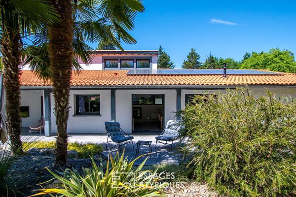 Maison familiale dans un écrin de verdure