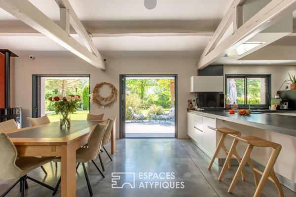 Maison familiale dans un écrin de verdure