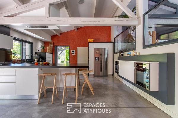 Maison familiale dans un écrin de verdure