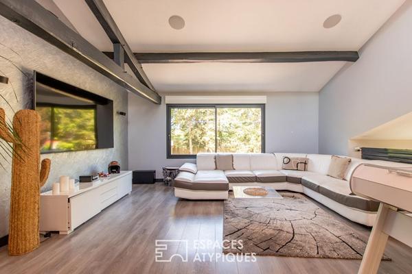 Maison familiale dans un écrin de verdure