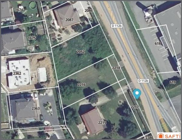 Terrain constructible non viabilisé de 8 ares