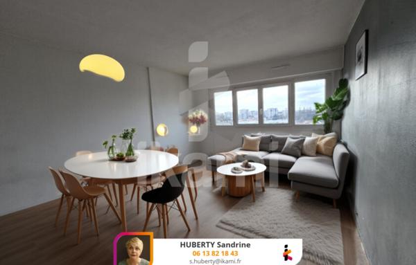 À Sevran, grand appartement dernier étage