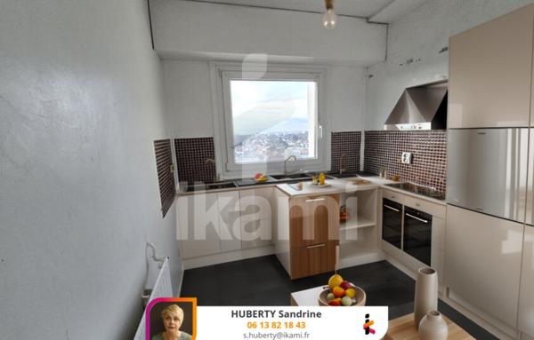 À Sevran, grand appartement dernier étage