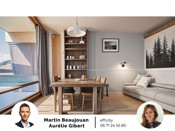 Appartement 1 pièce - 27 m² Exclusivité efficity