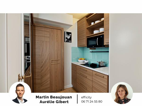Appartement 1 pièce - 27 m² Exclusivité efficity