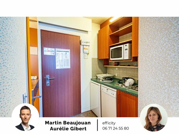 Appartement 1 pièce - 27 m² Exclusivité efficity