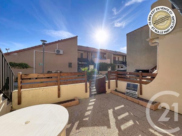 Appartement F2 à vendre  2 pièces - 25,25 m2 LEUCATE - 11