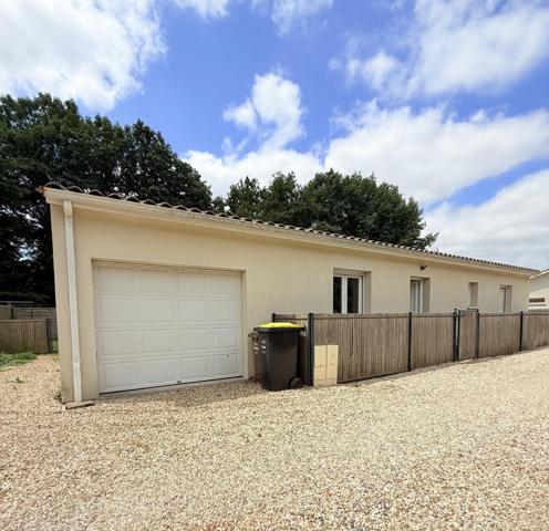 Maison de plain-pied au calme, proche Bordeaux