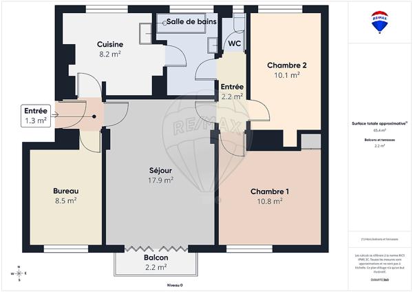 Appartement 3 chambre(s) à vendre - Réhon, Meurthe-et-Moselle - 54