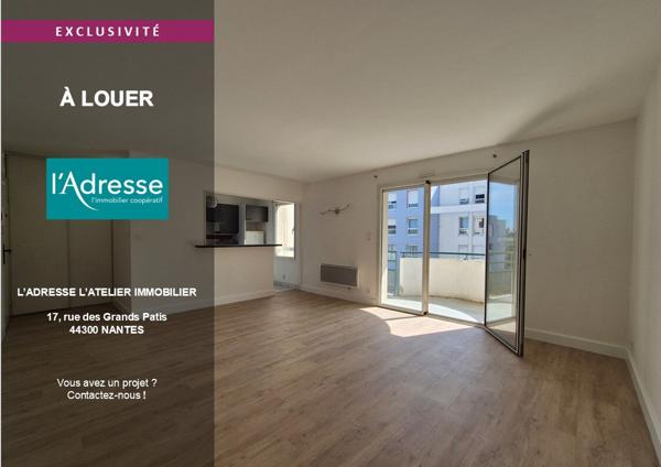 Appartement Nantes 3 pièce(s) 58.64 m2