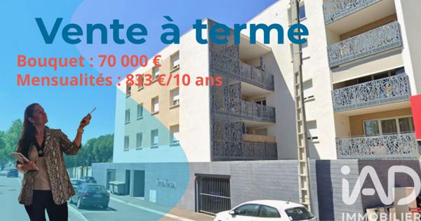 Appartement à vendre 2 pièces 40,19 m² Narbonne