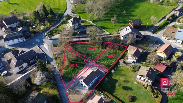 TERRAINS À BÂTIR VIUZ-EN-SALLAZ - À PARTIR DE 190 000  - CALME & CADRE NATUREL