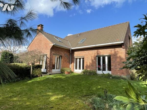 MOUVAUX St Germain - Maison familiale individuelle 177 m² 5 Chb 