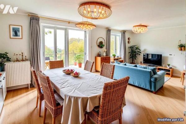 Pavillon individuel - 6 chambres - Jardin - Garage