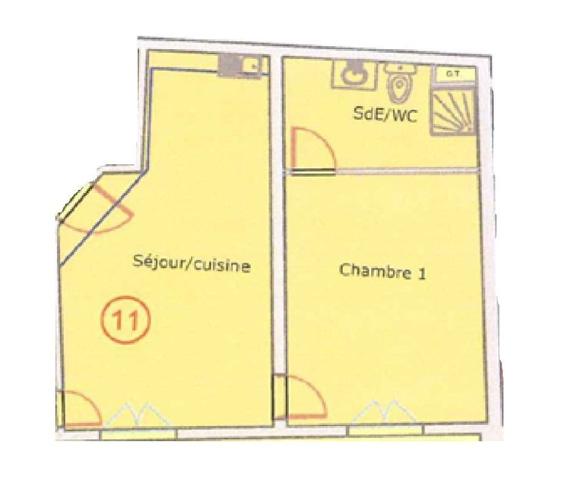 Appartement 2 pièces de 42 m² à Paris (75011)