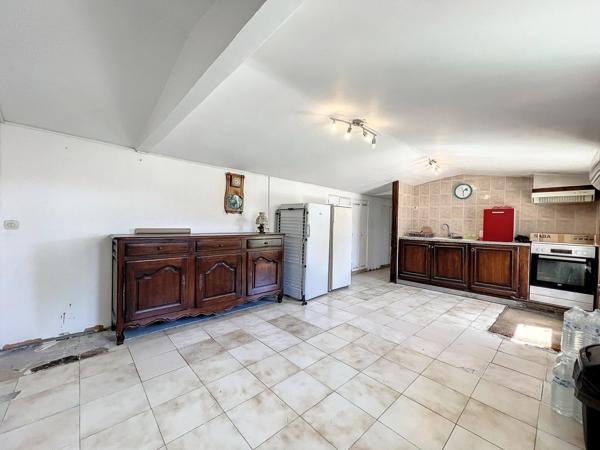 Dpt Hérault (34), à vendre maison P6 de 131 m² - divisée en 2 appartements - Plain pied - Terrasse de 95 m2 - Cave - 5 parkings