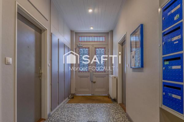 Appartement 1 pièce de 22 m2 au 1er étage sur 2 - cave en sous-sol