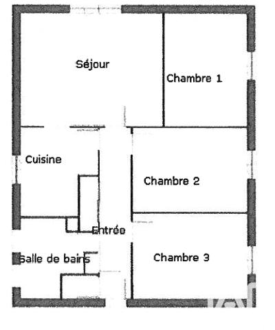 Appartement à vendre 4 pièces 77 m² Angers