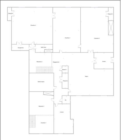 APPARTEMENT T5 A LOUER - LYON 2EME ARRONDISSEMENT Gailleton-A. Comte 137.56 m 2 2 000 € charges comprises par mois