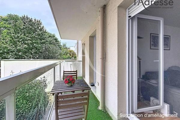 Suresnes Proche T2 Belvédère - Appartement 2 pièces 50m² avec grand balcon, cave et parking