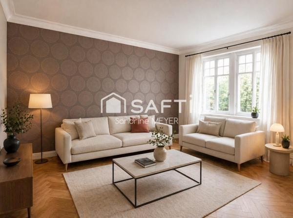 Maison de maître 238 m², terrain 1891 m²