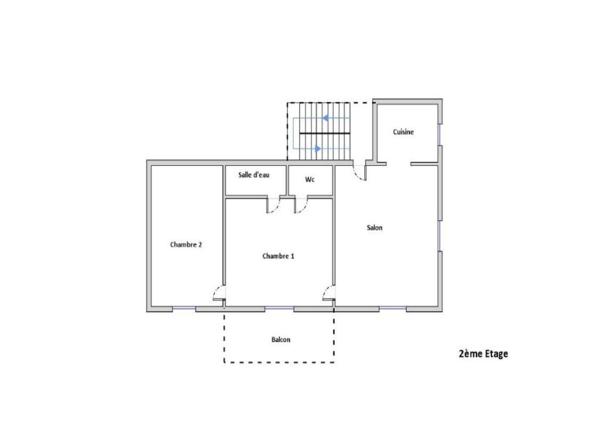 Immeuble se composant de 3 appartements