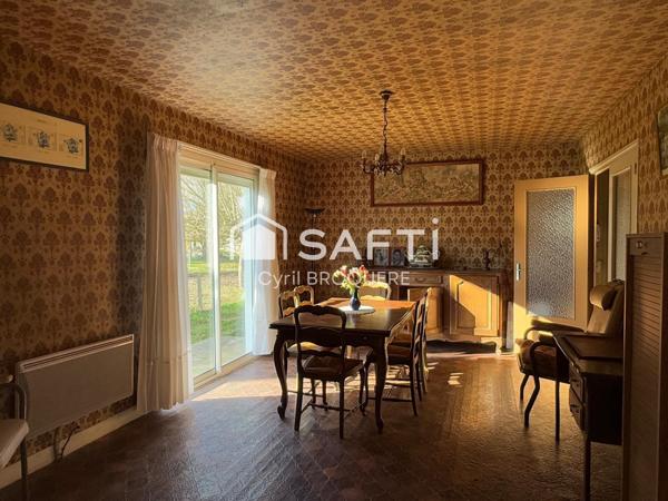 Maison 100m2 parcelle 3700m2