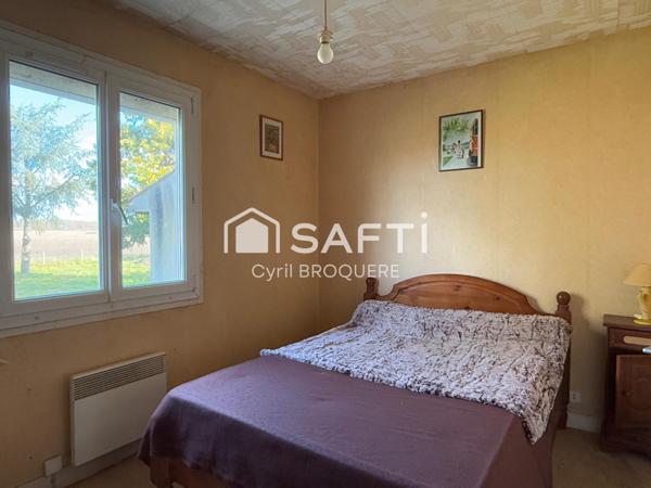 Maison 100m2 parcelle 3700m2