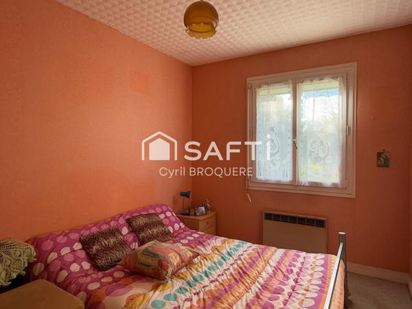 Maison 100m2 parcelle 3700m2