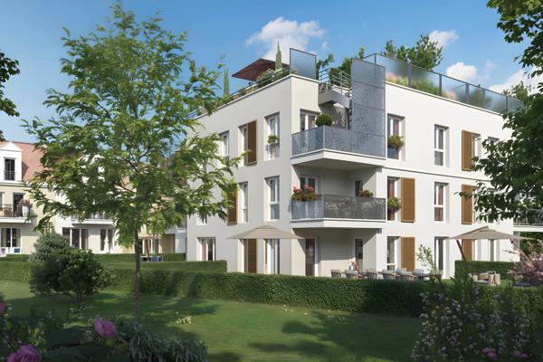 Appartement T2 41,77 m² avec terrasses et jardin – La Frette-sur-Seine (95530)