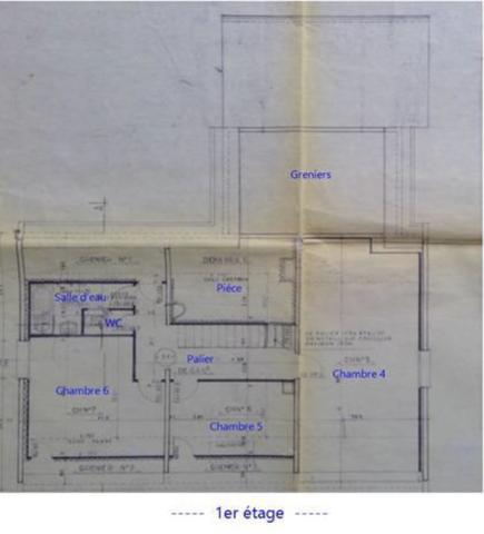 MAISON 184 M² AU SOL / 6 CH / CENTRE ST LYPHARD