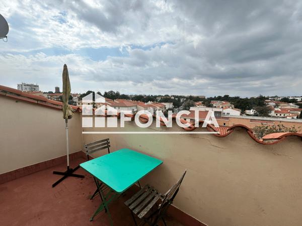 Location Studio meublé 22.14 m² - 26 RUE BEARN, RESIDENCE PASSIO VIEILLA (2/12) Perpignan 66100