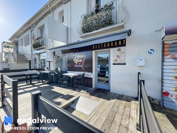 Fonds de commerce restauration avec terrasse