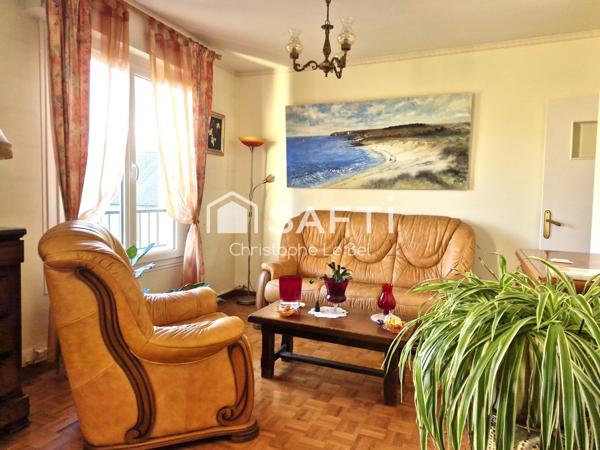 Appartement lumineux 3 chambres au cœur de Dinan